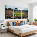Green Bay Packers Stadium Wall Art Canvas Print, Lambeau