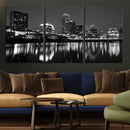 Austin Skyline Wall Art Canvas Print, Austin Downtown Night by MyGreatCanvas | Canvas Wall Art Prints | Photo Prints & Wall Decor