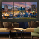 Baltimore Skyline Wall Art Canvas Print, Baltimore Downtown by MyGreatCanvas | Canvas Wall Art Prints | Photo Prints & Wall Decor