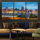 Baltimore Skyline Wall Art Canvas Print, Baltimore Downtown by MyGreatCanvas | Canvas Wall Art Prints | Photo Prints & Wall Decor