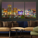 Baltimore Skyline Wall Art Canvas Print, Baltimore Downtown by MyGreatCanvas | Canvas Wall Art Prints | Photo Prints & Wall Decor