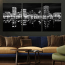 Baltimore Skyline Wall Art Canvas Print, Baltimore Downtown by MyGreatCanvas | Canvas Wall Art Prints | Photo Prints & Wall Decor