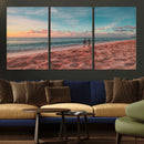 Pastel Beach Wall Art Canvas Print – Soft Coastal by MyGreatCanvas | Canvas Wall Art Prints | Photo Prints & Wall Decor