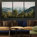 Mountain Forest Wall Art Canvas Print, Alpine Landscape by MyGreatCanvas | Canvas Wall Art Prints | Photo Prints & Wall Decor