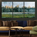 Forest Meadow Wall Art Canvas Print, Pine Tree Landscape by MyGreatCanvas | Canvas Wall Art Prints | Photo Prints & Wall Decor