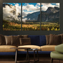 Yosemite Valley River Wall Art Canvas Print by MyGreatCanvas | Canvas Wall Art Prints | Photo Prints & Wall Decor