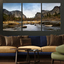 Yosemite Valley Mountain Landscape Wall Art Canvas Print, by MyGreatCanvas | Canvas Wall Art Prints | Photo Prints & Wall Decor