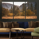 Yosemite Valley Autumn Forest Landscape Wall Art Canvas by MyGreatCanvas | Canvas Wall Art Prints | Photo Prints & Wall Decor