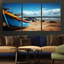 Fishing Boats Wall Art Canvas Print, Coastal Boat Beach by MyGreatCanvas | Canvas Wall Art Prints | Photo Prints & Wall Decor