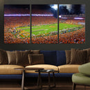 Clemson Football Stadium Wall Art Canvas Print, College by MyGreatCanvas | Canvas Wall Art Prints | Photo Prints & Wall Decor