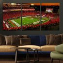 Georgia Bulldogs Stadium Wall Art Canvas Print, Sanford by MyGreatCanvas | Canvas Wall Art Prints | Photo Prints & Wall Decor