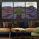 Oklahoma Sooners Gaylord Family Oklahoma Memorial Stadium by MyGreatCanvas | Canvas Wall Art Prints | Photo Prints & Wall Decor