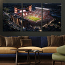 Oklahoma Memorial Stadium - Gaylord Memorial Stadium Wall by MyGreatCanvas | Canvas Wall Art Prints | Photo Prints & Wall Decor