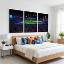 Ole Miss Rebels Vaught Hemingway Stadium Wall Art Canvas
