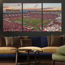 Donald W. Reynolds Razorback Stadium Wall Art Canvas Print – by MyGreatCanvas | Canvas Wall Art Prints | Photo Prints & Wall Decor