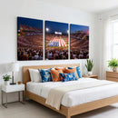Oklahoma Memorial Stadium Wall Art Canvas Print – Oklahoma