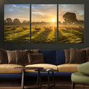 Sheep Wall Art Canvas Print – Rural Farm Animal Artwork by MyGreatCanvas | Canvas Wall Art Prints | Photo Prints & Wall Decor