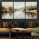 Abstract Landscape Wall Art Canvas Print, Modern Lake by MyGreatCanvas | Canvas Wall Art Prints | Photo Prints & Wall Decor