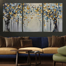 Golden Butterfly Tree Abstract Wall Art Canvas Print, Modern by MyGreatCanvas | Canvas Wall Art Prints | Photo Prints & Wall Decor