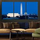 Washington DC Skyline Wall Art Canvas Print – Lincoln by MyGreatCanvas | Canvas Wall Art Prints | Photo Prints & Wall Decor