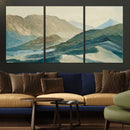 Abstract Mountain Landscape Wall Art Canvas Print – Textured by MyGreatCanvas | Canvas Wall Art Prints | Photo Prints & Wall Decor