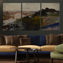 Jacek Malczewski - Landscape at the Vistula Wall Art Canvas by MyGreatCanvas | Canvas Wall Art Prints | Photo Prints & Wall Decor
