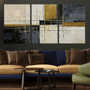 Abstract Gold and Black Wall Art Canvas Print – Modern by MyGreatCanvas | Canvas Wall Art Prints | Photo Prints & Wall Decor