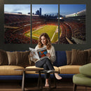Chicago Bears Soldier Field Canvas Wall Art, NFL Stadium Panorama Print, Football Arena Photography for Sports Fans by MyGreatCanvas | Canvas Wall Art Prints | Photo Prints & Wall Decor