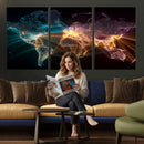 World Map and Global Flight Routes Map Canvas Wall Art, Worldwide Aviation Network Print, International Air Travel Wall Decor by MyGreatCanvas | Canvas Wall Art Prints | Photo Prints & Wall Decor