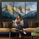 Abstract Mountain Wall Art Canvas Print Modern Landscape Painting Print by MyGreatCanvas | Canvas Wall Art Prints | Photo Prints & Wall Decor