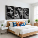 Old Pair of Mens Skates Wall Art Canvas, Men Skates Wall Art