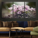 Pink Wild Flower Canvas Print by MyGreatCanvas | Canvas Wall Art Prints | Photo Prints & Wall Decor