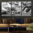 American Football Player Wall Art Canvas Print by MyGreatCanvas | Canvas Wall Art Prints | Photo Prints & Wall Decor