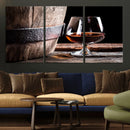 Scots Whiskey Wall Art Canvas Print