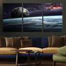 Space and Planet Canvas Print by MyGreatCanvas | Canvas Wall Art Prints | Photo Prints & Wall Decor