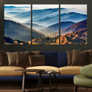 Mountains Forest Autumn Wall Art Canvas Print by MyGreatCanvas | Canvas Wall Art Prints | Photo Prints & Wall Decor