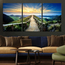 Mountain and Sunset Wall Art Canvas Print by MyGreatCanvas | Canvas Wall Art Prints | Photo Prints & Wall Decor