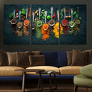 Herbs and Spices Kitchen Wall Art Canvas Print by MyGreatCanvas | Canvas Wall Art Prints | Photo Prints & Wall Decor