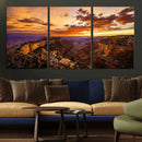 Mesmerizing Sunset from Grand Canyon Nal Park Wall Art,