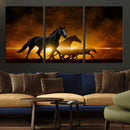 Horse Wall Art Canvas Print, Multi Panel Animal Canvas Print