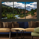 San Juan Nal Forest Wall Art Landscape Canvas Print