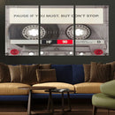 Music Cassette Iconic Wall Art Canvas Print by MyGreatCanvas | Canvas Wall Art Prints | Photo Prints & Wall Decor