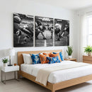 American Football Wall Art Canvas Print Framed Stadium Sport