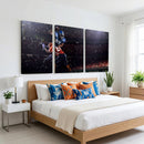 American Football Wall Art Canvas Print, Stadium Sport Wall