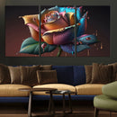 Abstract Rose Wall Art Canvas Print by MyGreatCanvas | Canvas Wall Art Prints | Photo Prints & Wall Decor