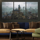 Disney Castle Wall Art Canvas Print, Living Kids Home Room