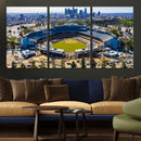 Los Angeles Dodgers Dodger Stadium Wall Art Canvas Print -