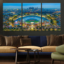 Los Angeles Dodgers Wall Art Canvas, Dodger Stadium Wall Art