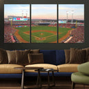 Cincinnati Reds Baseball Print Canvas- Cincinnati