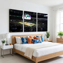 Milwaukee Bucks Basketball Print - Fiserv Forum Stadium Wall